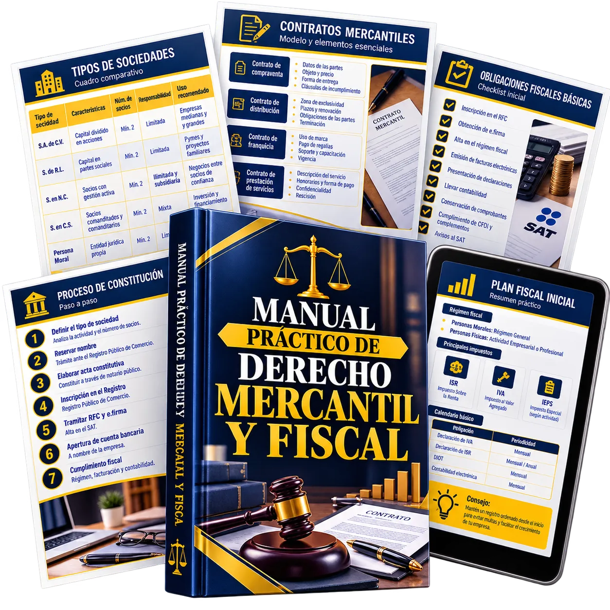 Manual Práctico de Derecho Mercantil y Fiscal
